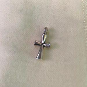 James Avery St Teresa Cross Charm Silver